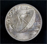 1979 Singapore $10 Silver Coin
