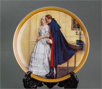 1986 Limited Norman Rockwell Porcelain Plate