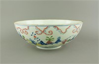 Wucai Large Porcelain Bowl Ming Chenghua MK