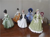 Group of Ceramic Figurines