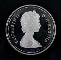 1987 Canada Commemorative 1 Dollar Silver Coin
