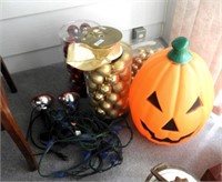 Christmas Decorations & Halloween Pumpkin