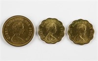 Three Hong Kong Coins