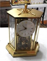 Anniversary Clock, Heavy Brass Case