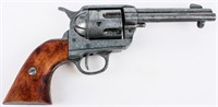 Old West Grey Nickel Finish Blank Firing Revolver