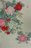 Chang Lu Chinese Watercolor on Paper
