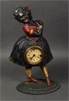 Blinking Eye "Black Woman" Clock