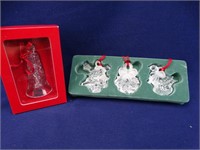 Crystal Christmas Ornaments