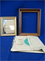 2 Picture frames And Glass