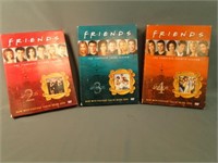 Friends DVD Second, Third & Fourth Season