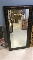 Wood Framed Mirror, 46" Tall