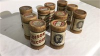 (10) Edison Cylinder Records, ONE MONEY