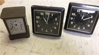 (3) Wind Up Clocks