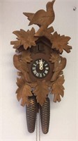 German Carved Wood Cuckoo Clock