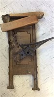 Antique Theater Seat End Piece