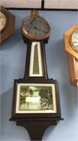 New Haven Clock Co. Banjo Clock, 39" Tall