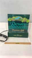 "Dewey Stevens" Wine Cooler Bar Light, 12" Tall