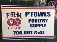 Poultry sign