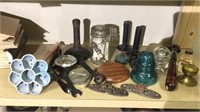 Assortment of Antique Items