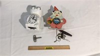 Clown & Kit-Cat Clocks