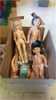 (2) Boxes of Dolls & Doll Parts
