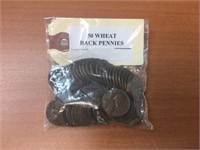 Wheat back pennies