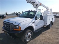 2001 Ford F450 Bucket Truck