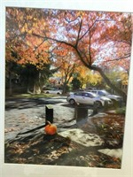"The Last Pumpkin on Winged Foot Drive" Print