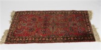 Handwoven Painted Sarouk Rug (Iran, c. 1930's)