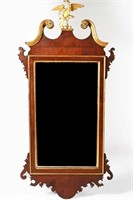 18th C. Chippendale Mahogany Phoenix Mirror