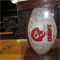 AUTHENTIC 1994 CHIEFS AUTOGRAPHED FOOTBALL