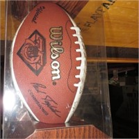 AUTHENTIC 2004 CHIEFS AUTOGRAPHED FOOTBALL