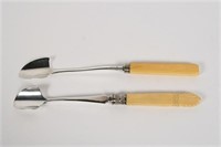 Pair of Sterling Silver Cheese Serving Utensils