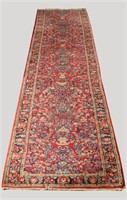 Handwoven Painted Sarouk Runner (Iran, c. 1930's)