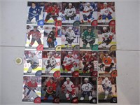 Vingt cartes de hockey Tim Hortons