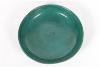 Persian Plate with Blue-Green Glaze