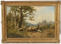 Johannes Hermanus Barend Koekkoek, Shepherd/Flock