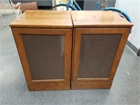 D&W MATRIX 2 LARGE PAIR OF SPEAKERS IN CABINETS