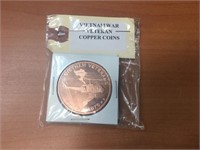 Vietnam Veterans Copper Coins
