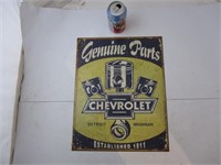 Plaque Chevrolet Genuine Parts