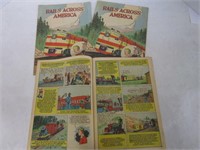 1950's Railroad comic books