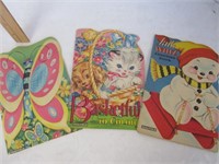 1940's - 50's Saalfield Coloring Books - unused