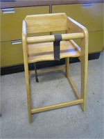 Restaurant Style High Chair - LOCAL PICKUP ONLY