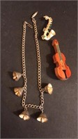 Fantastic musical themed jewelry