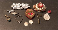 Fantastic vintage and newer jewelry pieces