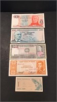 Fantastic vintage paper money