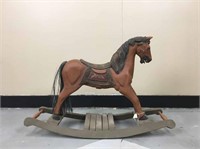 Small antique rocking horse