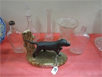 Beam Labrador Decanter, Old Bottles, Vases, etc