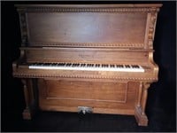 Piano C.W.LINDSAD, Montreal, Cabinet Grand