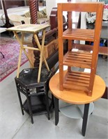 4 Accent Tables & Stands in various styles